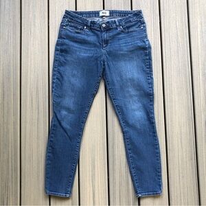 PAIGE Verdugo Ankle Blue Denim Straight Leg Jeans Size 32